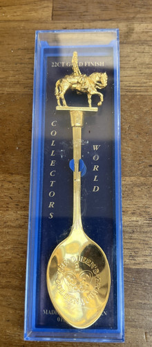 Collectors spoon qeii golden - collectors,