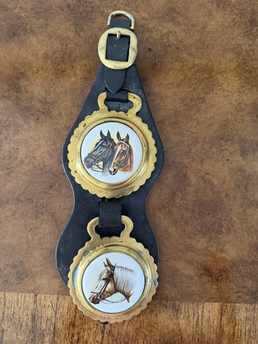 English horse brass martingale - english,