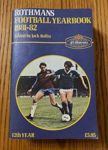 Rothmans football yearbook - rothmans,