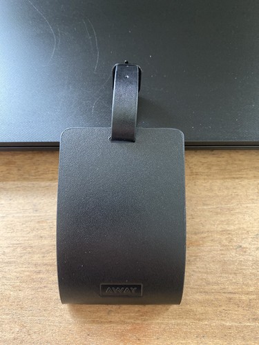 Away leather luggage tag - luggage,