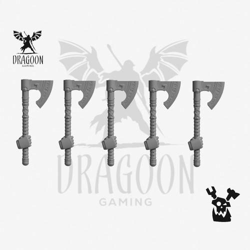 Space knight viking axe - knight,