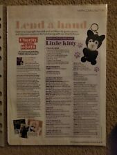 Little Kitty Keyring, Knitting Pattern