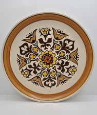 Vintage Denby Langley Dinner Plate Canterbury Floral Design 10" 25.5cm Rare VGC