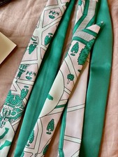 Hermes Twillon Silk scarf belt