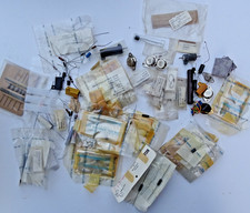 1960s Electronic Components Resistors / Transistors many Mil-spec joblot