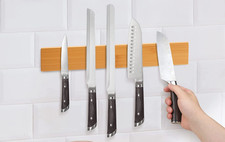 Bamboo Magnetic Knife Holder
