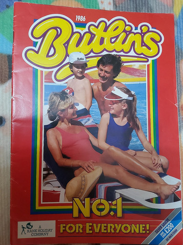 Butlins 1986 holiday brochure - holiday,