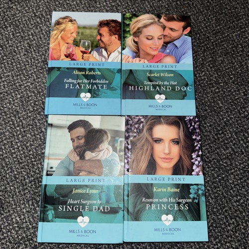 Mills boon hard back - hard, large