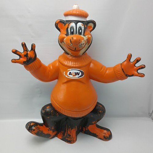Vintage root beer mascot - root,