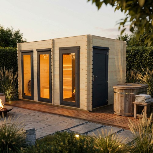 Novi wooden outdoor garden - wooden,