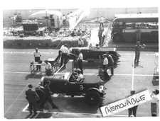 Vintage Photograph Racing Cars