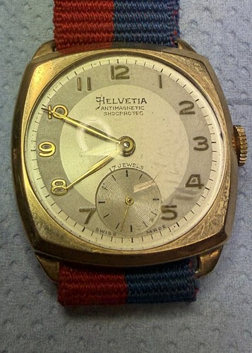 Men 9ct gold helvetia - 9ct,