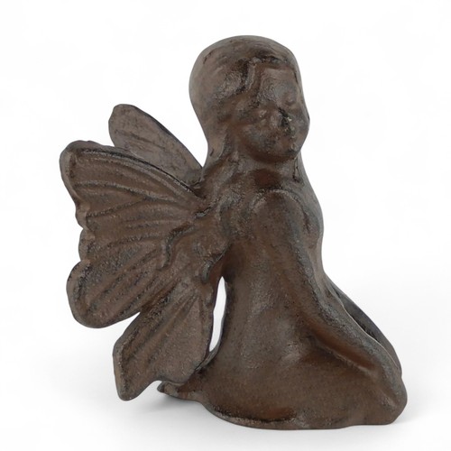 Sitting fairy figurine angel - fairy,