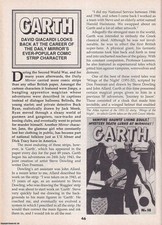 GARTH. LOOKING BACK AT THE