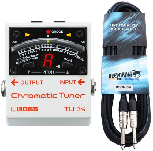 Boss chromatic tuner - boss, tu-3s