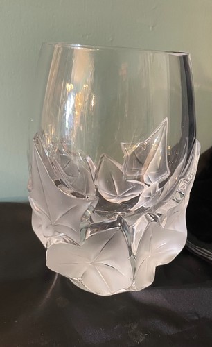 Lalique thick crystal hedera - crystal,