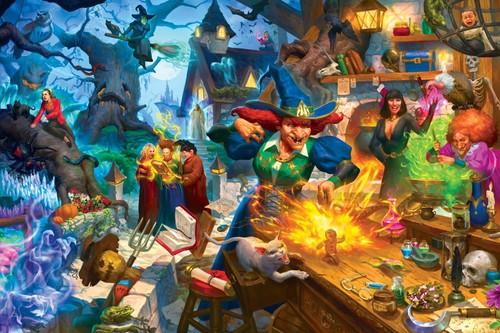 Witches wanion mystical puzzle - witches,