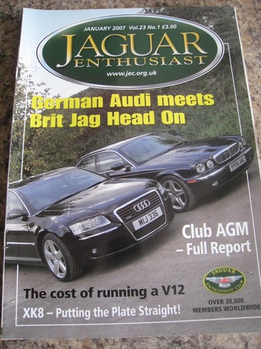 Jaguar enthusiast jan 2007 - enthusiast,
