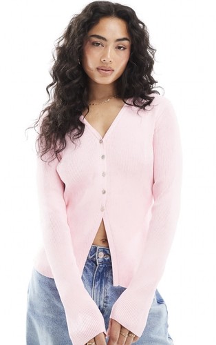 Asos design zara pink rib - design,