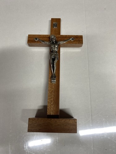 Religious cross and statue - cross,