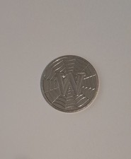 Rare Alphabet 10 Pence W Coin