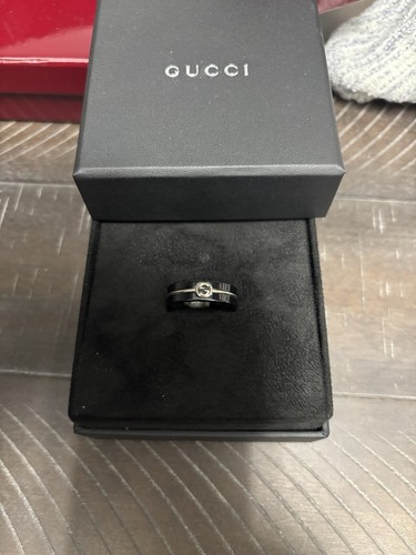 Gucci interlocking gold band - gucci, g