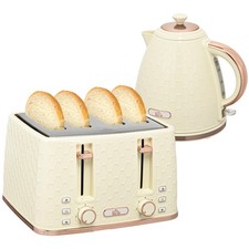HOMCOM 1.7L Kettle and Toaster