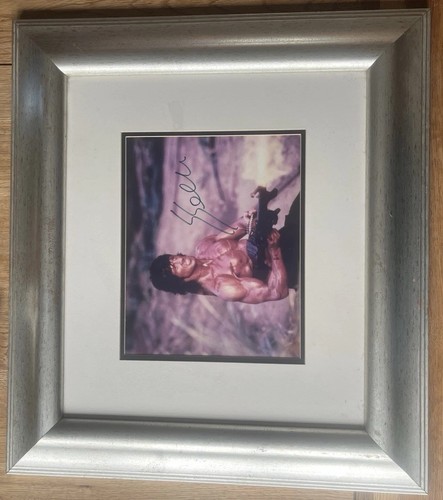 Signed sylvester stallone - sylvester,