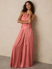 Reiss Womens Coral Halter neck