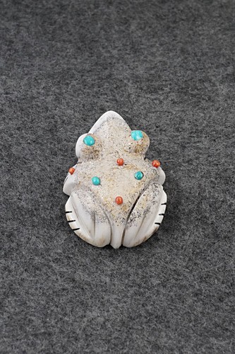 Frog zuni fetish - zuni,