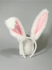 Easter White & Pink Bunny Ears