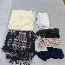 6x Ladies Scarf Bundle Various Brand Style Sizes Autumn Winter Shawl Joblot VGC