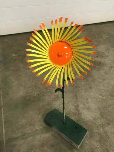 All recycled metal - , flower