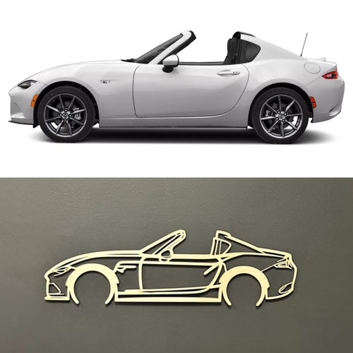 Miata mx5 silhouette line - mx5,