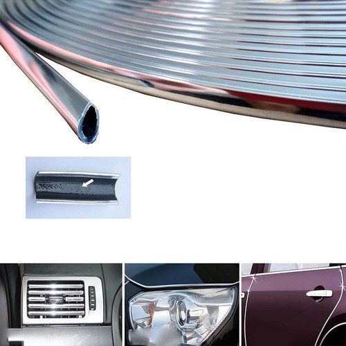 Silver chrome car styling - car,