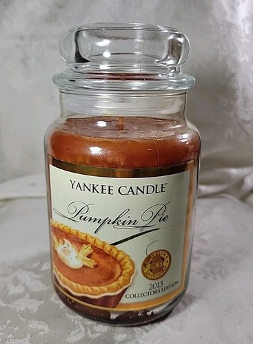 Yankee candle pumpkin - yankee, pie