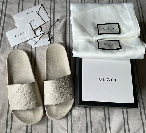 Gucci embossed cream - gucci,