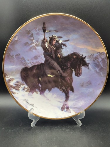 The franklin mint plate - franklin, 8"