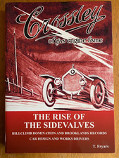 Crossley Sidevalves: Hillclimb Domination Brooklands Records Design Drivers RARE