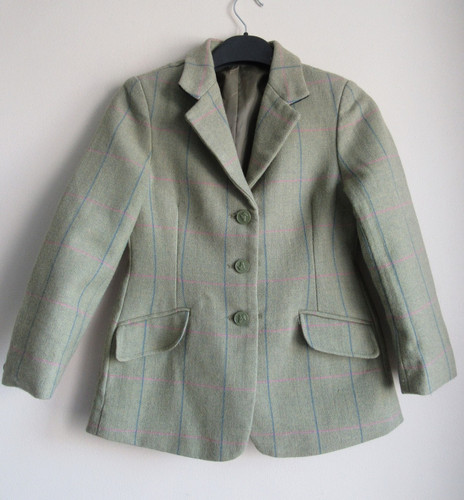 Boy girl junior green tweed - boy, or