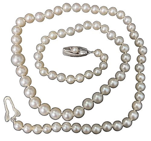 Vintage mikimoto pearl - vintage,