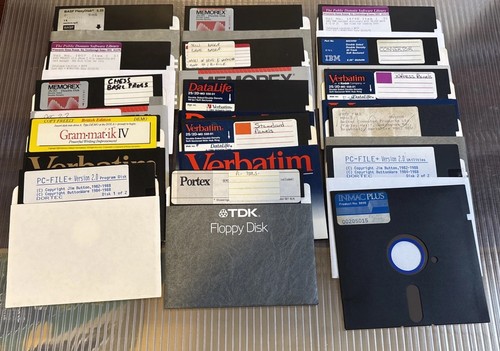 Floppy disk x 16 vintage - x,