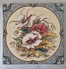 Stovax repro Victorian tile