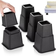 4Pcs Furniture Raisers Risers