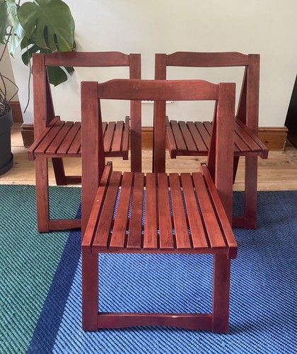 Vintage mid century wooden - mid,