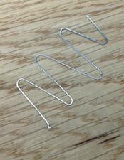 Antique Fusee Watch Chain - Length 189 mm Thickness 0.27 mm height of 0.60 mm