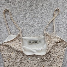 Vintage Crochet Lace Sequin