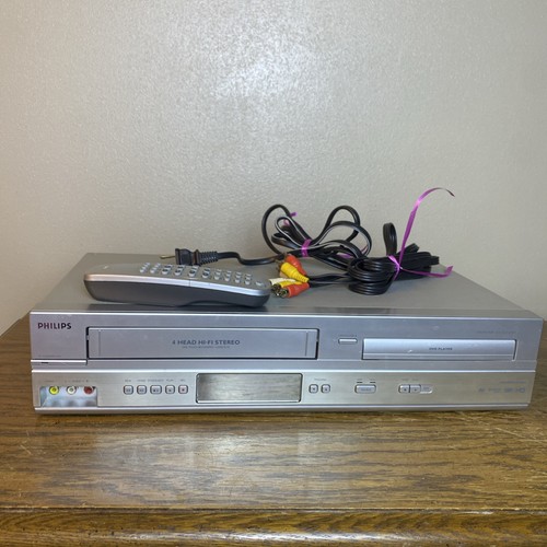 Tested phillips vhs vcr - vhs, dvd