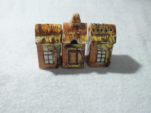 Vintage cottage ware salt - cottage,
