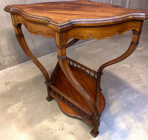 Art nouveau walnut - art,